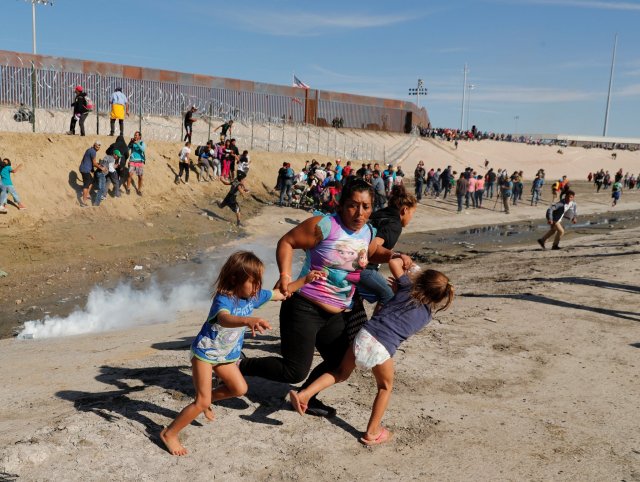 Tear Gas Migrants
